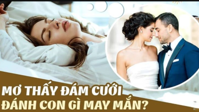 Mơ thấy đám cưới - Dự báo tương lai, gợi ý con số may mắn